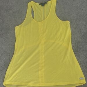 Armani Exchange Vibrant Yellow Tank Top